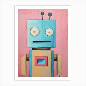 Robot 5 Art Print