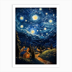 Starry Night 3 Art Print