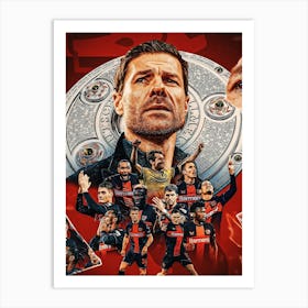 Bayer Leverkusen 2 Art Print