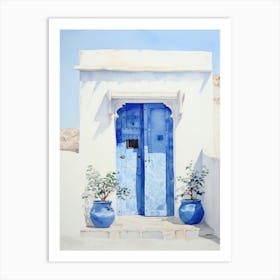 Blue Door 34 Art Print