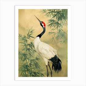 Chinese Crane Art Print