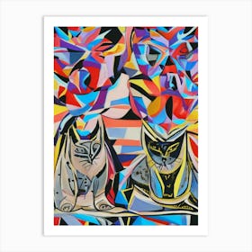 'Cats' Art Print