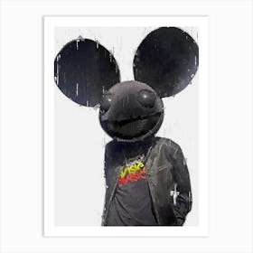 Deadmau5 Dj Art Print