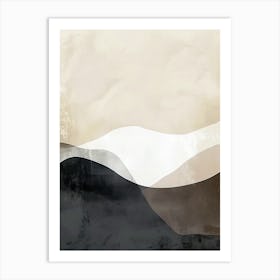 Calm Overtones Minimalist Style Art Print