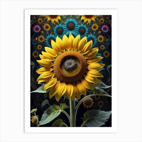 Sunflower 7 Art Print