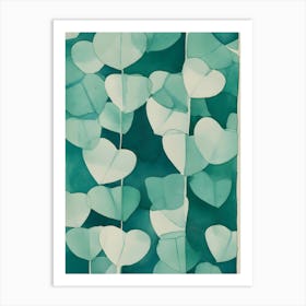 Ginkgo Leaves Art Print