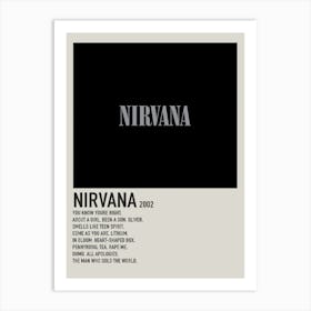 Nirvana 2002 Poster 2 Art Print