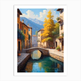 'Riverside' 5 Art Print