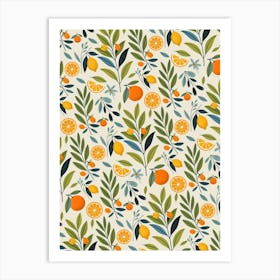 Lemon Orchard Dream Art Print