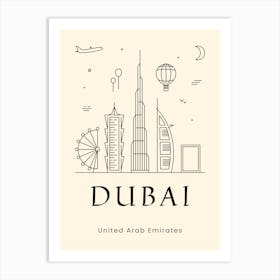 Dubai United Arab Emirates Art Print