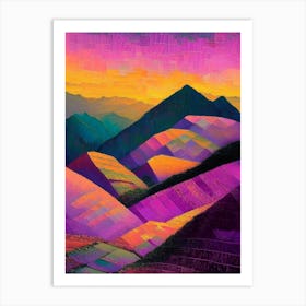 The Banaue Rice Terraces 3 Art Print