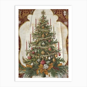 Christmas Tree 32 Art Print