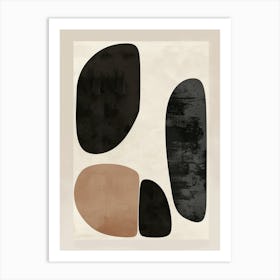 Pori Stone Park Bauhaus Minimalist Art Print