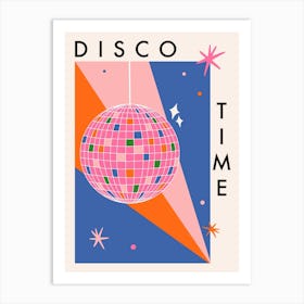 Disco Time Art Print