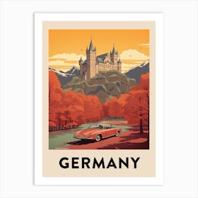 Vintage Travel Poster Germany 6 Art Print