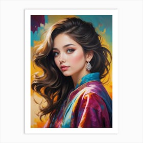 Asian Beauty 1 Art Print