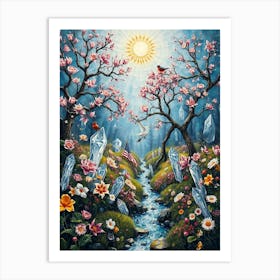 Spring Blooms Art Print