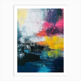 Abstract Painting 27 Art Print