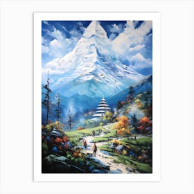 Mountain Of The Gods Art Print