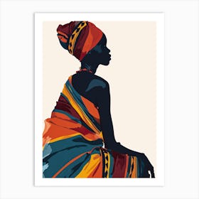 Boho Reverie |The African Woman Series Art Print