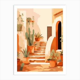 Cactus Garden Art Print