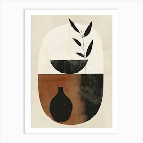 Ingersoll Stone Park Bauhaus Minimalist Art Print