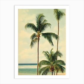 Greenmount Beach Australia Vintage Art Print