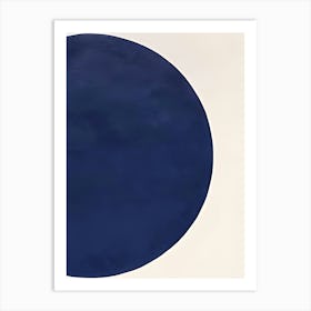 'Blue Circle' 1 Art Print