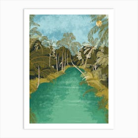 Tropical Jungle Art Print