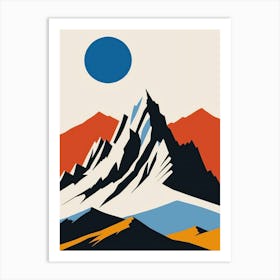 Mountains Art Print