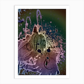 Alcohol Ink Abstraction 12 Art Print