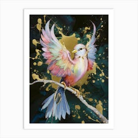 Bird On A Branch Art Print