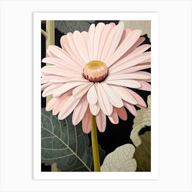 Flower Illustration Daisy 2 Art Print