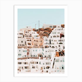 Santorini Architecture Art Print