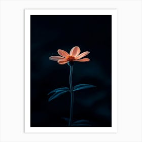 Dark Flower 2 Art Print