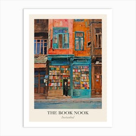 Instanbul Book Nook Bookshop 4 Poster Art Print