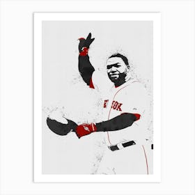 David Ortiz Art Print