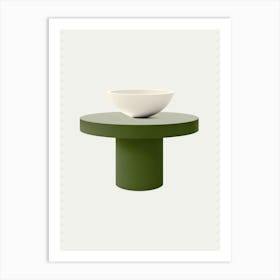 Bowl Table Art Print