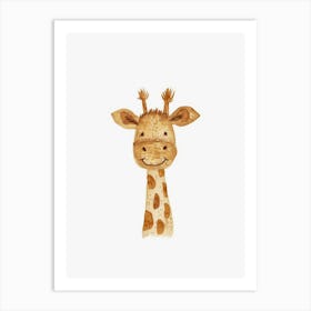 Giraffe 88 Art Print