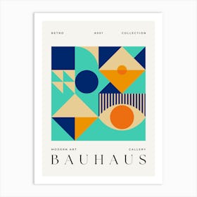 Bauhaus Mid Century Modern  Art Print