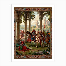 Knights Of The Round Table 3 Art Print