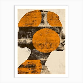 Woman'S Face 46 Art Print