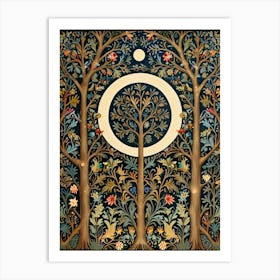 William Morris Tree Of Life 12 Art Print