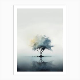 Lone Tree 3 Art Print