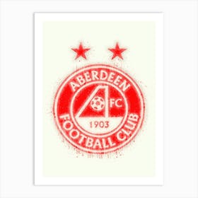 Aberdeen League Scotland Art Print