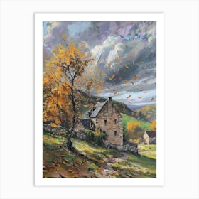 Autumn In The Valley Art Print