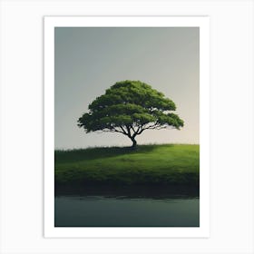 Lone Tree 3 Art Print