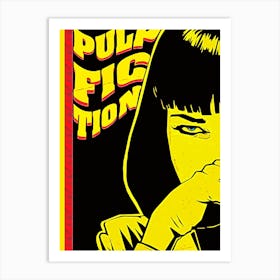 Pulp Fiction movies 6 Art Print