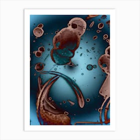 Blue Water Art Print