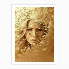 Golden Girl 7 Art Print